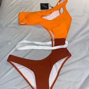Multi.colored One Should Bikini